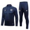 Arsenal Quarter Zip Tute Felpe da Allenamento 2023-24 Blu per Uomo